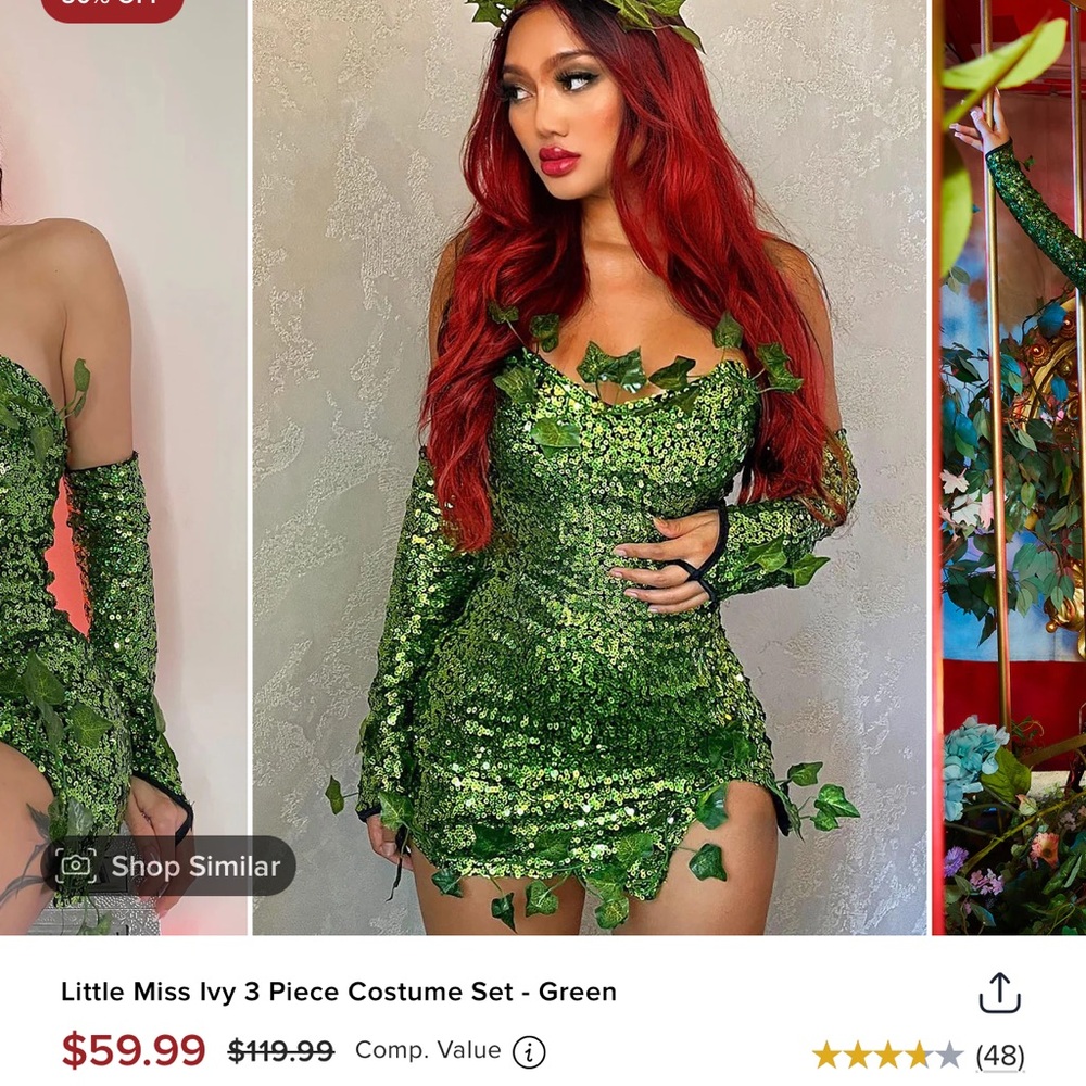 Fashion nova poison ivy costume